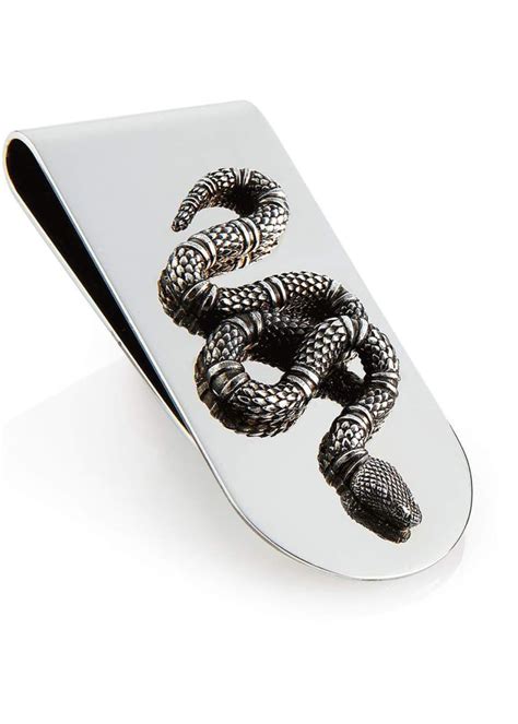 vintage gucci money clip|gucci money clip snake.